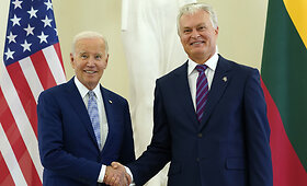 Joe Bideno ir Gitano Nausėdos susitikimas Vilniuje