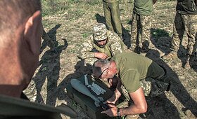 Ukrainos sausumos pajėgų pasidalintos nuotraukos