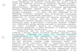 I&scaron;traukos i&scaron; Lietuvos ambasados Maskvoje pažymų (1999-2000 metai)