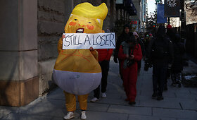 Donaldo Trumpo inauguraciją visame pasaulyje lydėjo protestai