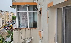 Rumunijoje siautėjo galinga audra