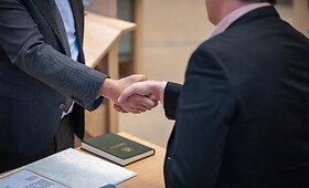 Prisiekė naujasis Kauno miesto tarybos narys dr. Kęstutis Morkūnas