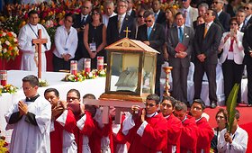 San Salvadore vyko arkivyskupo Oscaro Romero beatifikacijos i&scaron;kilmė 