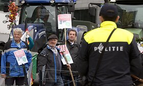 Belgijos ūkininkai protestavo dėl neteisingų pieno produktų supirkimo kainų