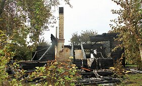 Kėdainių rajone, Pa&scaron;ėtės kaime naktį sudegė namas