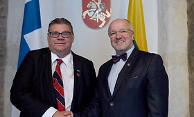 Suomijos užsienio reikalų ministro vizitas Kra&scaron;to apsaugos ministerijoje