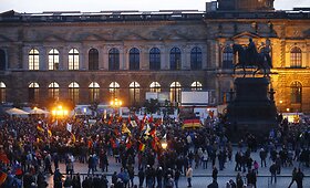 Vokietijos antiislami&scaron;kas judėjimas surengė mitingą
