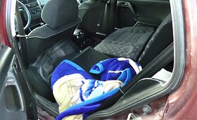 Prie sienos su Lenkija sulaikyti trimis automobiliais gabenti nelegalai