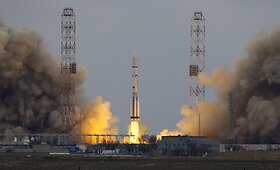 &bdquo;Proton-M&ldquo; raketa pakilo su Marso tyrimų zondu &bdquo;ExoMars 2016&ldquo;