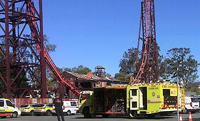 Incidentas pramogų parke Australijoje