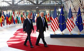 Donaldo Trumpo susitikimas su ES vadovybe