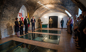 Naujosios Jungtinės Karalystės gynybos ata&scaron;ė Lietuvai akreditacijos ceremonija