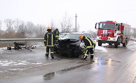 Avarija netoli Baltru&scaron;aičių kaimo Tauragės rajone