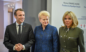 Prezidentė Orsė muziejuje Paryžiuje kartu su Prancūzijos, Estijos ir Latvijos Prezidentais atidarė parodą