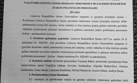 NSGK neredaguotos i&scaron;vados