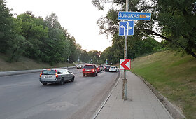 BMW ir &bdquo;CityBee&ldquo; VW avarija Vilniuje