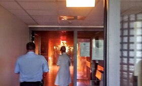 Santaros klinikose dėl nedidelio gaisro evakuoti žmonės