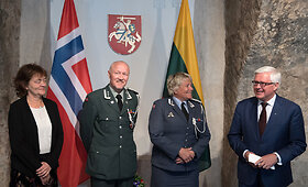 Norvegijos Karalystės gynybos ata&scaron;ė Lietuvai pulkininko Hakon Magnus Loken akreditavimo ceremonija