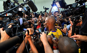 &bdquo;Los Angeles Lakers&ldquo; žiniasklaidos diena