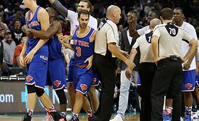 Beproti&scaron;ka NBA naktis: latvį &scaron;lovino net ir po nesėkmės
