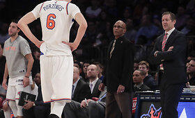Mindaugas Kuzminskas vėl žaidžia - &bdquo;Knicks&ldquo; pergalingi