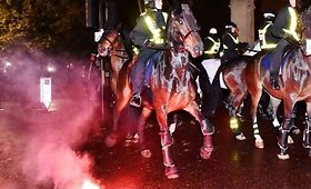 Anarchistų protestas Londone 2015