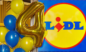 4-iąjį gimtadienį &scaron;venčiantis &bdquo;Lidl&ldquo; i&scaron;dalino gimtadienio žaidimo didžiuosius prizus