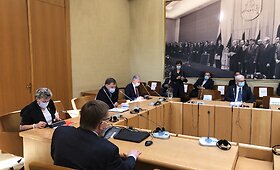 LSDDP surengta konferencija Seime, skirta &scaron;viesaus atminimo Prezidento Algirdo Brazausko 88-osioms gimimo metinėms.