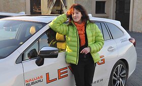 Vienas pirmųjų naująjį &bdquo;Subaru Levorg&ldquo; i&scaron;bandė Dominykas Butvilas
