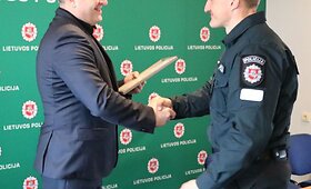 Apdovanoti geriausi Kauno apskrities policijos sportininkai