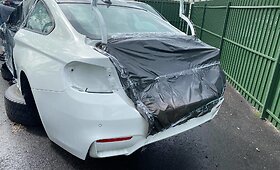 Palangoje pavogtas vienetinis BMW M4 GTS rastas i&scaron;ardytas