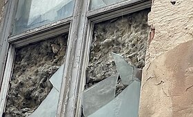 Byrantis pastatas Kauno A.Jak&scaron;to gatvėje