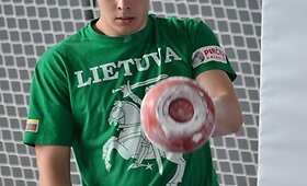 Lietuvos svarsčių kilnotojų rinktinė Europos čempionate Gdynėje