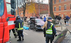 Avarija Kauno Juozapavičiaus prospekte: žuvo mergina
