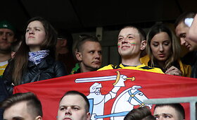 Lietuvos futbolo rinktinės fanai &bdquo;Wembley&ldquo; stadione