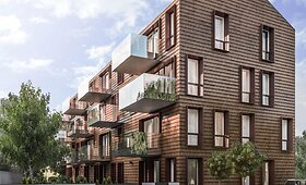 &bdquo;K6&ldquo; projekto Kumelių gatvėje vizualizacijos