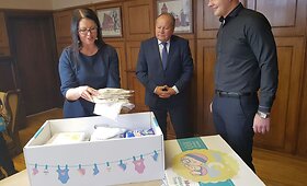 Pirmasis Kauno rajono kūdikio kraitelis nukeliavo į Giraitę