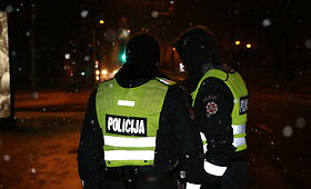 Sostinės policijos reidą nutraukė &scaron;lapdriba
