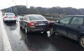 Masinė avarija Kaune sukėlė milžini&scaron;ką spūstį