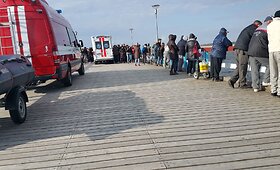 Palangoje nuo tilto &scaron;okusį jaunuolį gelbėjo specialiosios tarnybos