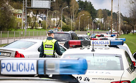 Sostinės policija metė didžiules pajėgas užtikrinti saugumą miesto gatvėse