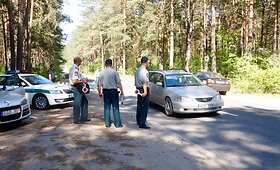 Vilniaus pakra&scaron;tyje &ndash; netikėtas vairuotojų blaivumo patikrinimas
