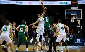 LKL rungtynės: Kauno &bdquo;Žalgiris&ldquo; prie&scaron; Alytaus &bdquo;Dzūkija&ldquo;