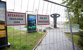 Rekonstruojama Aleksoto apžvalgos aik&scaron;telė