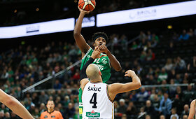 LKL rungtynėse: Kauno &bdquo;Žalgiris&ldquo; - Panevėžio &bdquo;Lietkabelis&ldquo;