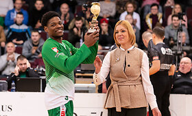 Chauncey Collinsui įteiktas MVP prizas