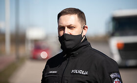 Spaudos konferencija dėl įvažiavimo į miestus ir miestelius kontrolės
