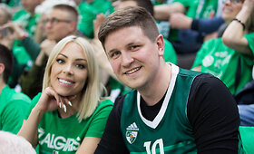 Žinomi žmonės sirgo &bdquo;Žalgiris&ldquo; &ndash; &bdquo;Olympiakos&ldquo; rungtynėse