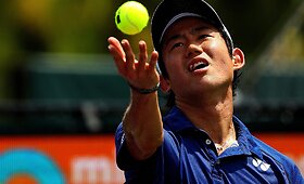 &bdquo;Miami Open&ldquo;: Feliciano Lopezas &ndash; Yoshihito Nishioka