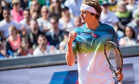 &bdquo;BMW Open&ldquo; pusfinalis: Alexanderis Zverevas &ndash; Dominicas Thiemas